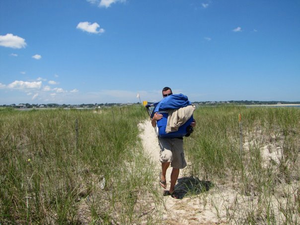 ahhh Cape Cod summer, love it. Looks like we have an beach over-packer here