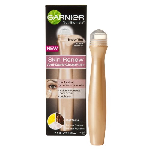bye bye raccoon eyes! Garnier's eye roller works MAGIC