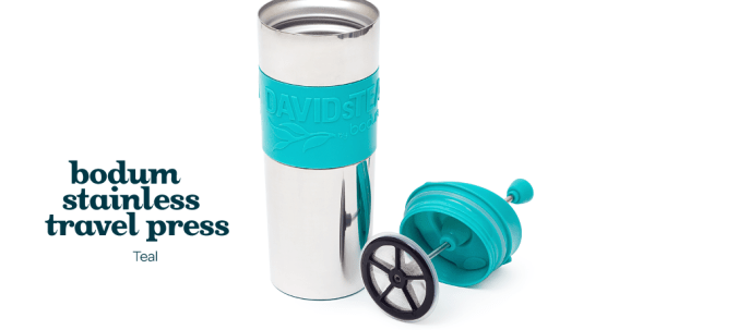 Bodum travel tea mug @ DavidsTea