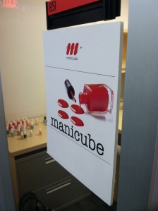 Manicube set up shop on the 8th floor @ Digitas