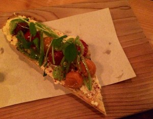 The grilled bread - so much more than the simple name leads you to believe! 