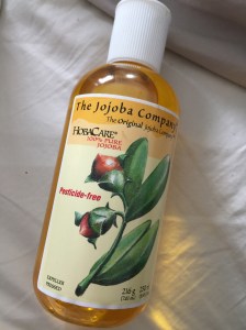 My favorite brand of Jojoba. Found at Whole Foods. This bottle will last forever